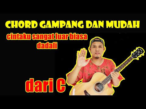 Chord Gampang (Cintaku sangat luar biasa - Dadali ) by Delta Rahwanda (Tutorial Gitar) Untuk Pemula