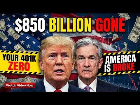 $850 Billion Gone — America’s Financial Nightmare Has Begun