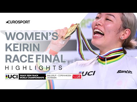 GOLDEN GLORY! 🏆 | Women's Keirin Race Final | UCI Track World Championships 2024