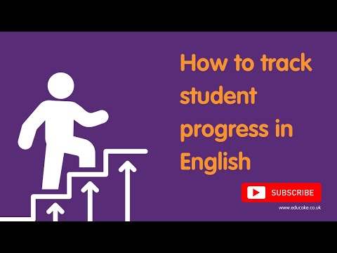 Tracking student progress in English