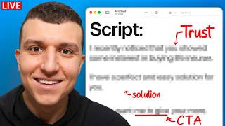 My $14 Million Life Insurance Sales Script EXPOSED (LIVE Call Breakdown)