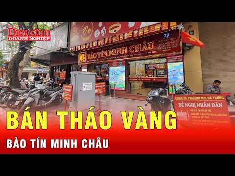 Vì sao chợ đen đang ào ào bán tháo vàng Bảo Tín Minh Châu? | Tin tức 24h
