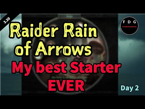 MY BEST EVER LEAGUE START Eater, Exarch & Sirus Down Day 2 Rain of Arrows Raider POE 3.20