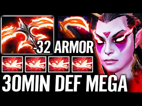 🔥 -32 ARMOR Desolator LVL3 Templar Assassin — 30min DEF Mega Creeps Strongest Carry Dota 2 Pro