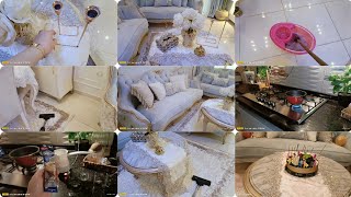 فلوج جديد روتين مختلف يله نرتيب  البيت 🏠بعد عيد ميلادي كبرت سنه 🍰