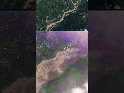 Satellite images show devastation caused by Nepal floods