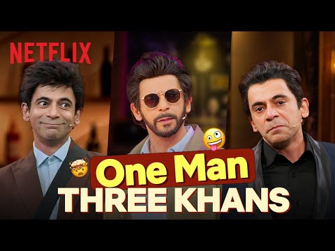 Sunil Grover’s BEST Mimicry Of SRK, Salman Khan & Aamir Khan 🤯 | The Great Indian Kapil Show