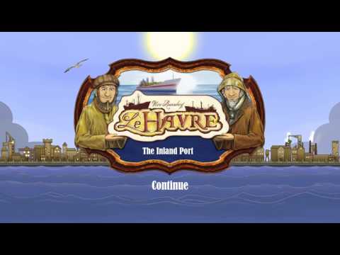 Let's Try Le Havre: The Inland Port -- A Board Game for 2 Players - YouTube