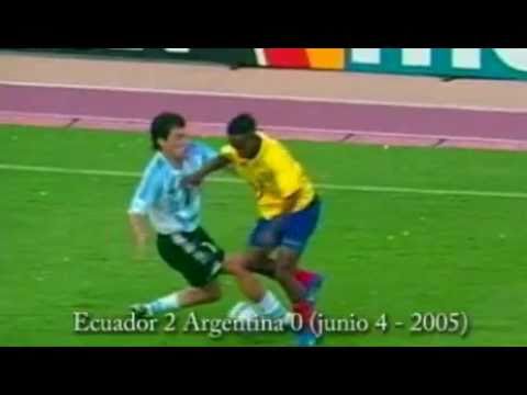 Ecuador 2 - Argentina 0. Eliminatorias Sudamericanas 2006.