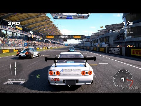 GRID (2019) - Auto Gallery Nissan Skyline GT-R (R32) Gameplay (PC HD) [1080p60FPS]