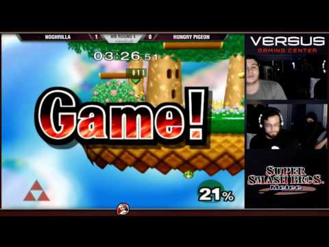 VS Weekly 08/07/16 - Winners Semis - PPG|Hungry Pigeon (Peach) vs Noghrilla (Sheik) - Melee