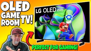 This Is The PERFECT! LG OLED Gaming TV For My Game Room!