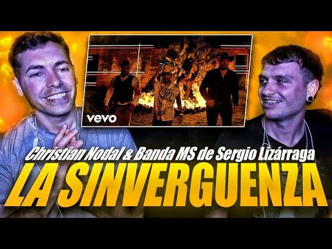 Christian Nodal & Banda MS de Sergio Lizárraga - La Sinvergüenza❌REACCION❌