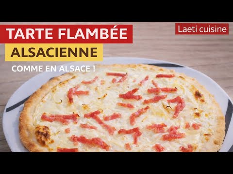 Flammekueche Alsacienne ou Tarte Flambée
