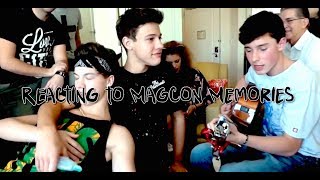 REACTING TO MAGCON MEMORIES
