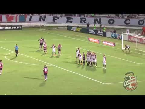 Santa Cruz 3 x 0 Guarany de Sobral - Copa do Nordeste 2014