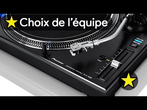 🏆 TOP 3 MEILLEUR PLATINE VINYLE DJ 2025