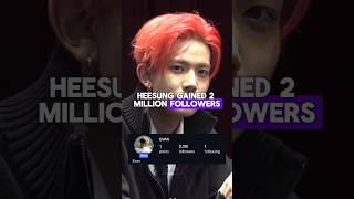 Download lagu Heesung Gained 2 million followers in 12 Hours? #Heesung #Enhypen mp3