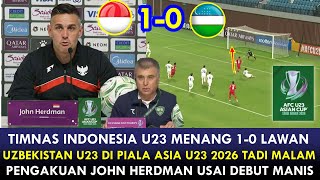 Download lagu Kemenangan Meyakinkan ~Hasil Piala Asia U-23 2026~ Timnas Indonesia Kalahkan Uzbek 1-0 & Reaksi John mp3