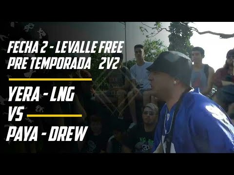 YERA-LNG VS PAYA-DREW-OCTAVOS/  FECHA 2 PRE TEMPORADA - 2 VS 2/LEVALLE FREE