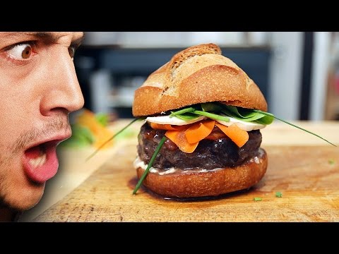 究極のフレンチバーガー：ビーフブルギニヨン (Ultimate French Burger : Beef Bourguignon !)
