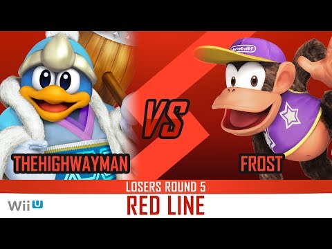 Red Line Smash Week 21 - TheHighwayMan (Dedede /Fox) Vs. Frost (Diddy Kong)
