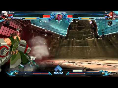 [BBCP] Kogatan (Ragna) vs Tiku (Tager) Evo 2014 Quarterfinals