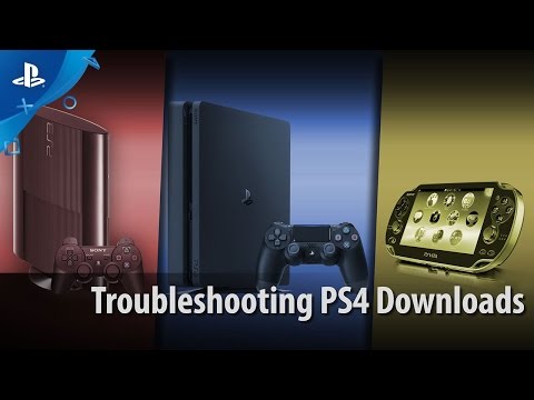 Troubleshooting PS4 Downloads