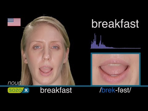 How To Pronounce BREAKFAST like an American - English Pronunciation