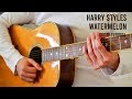 Harry Styles – Watermelon Sugar EASY Guitar Tutorial With Chords / Lyrics