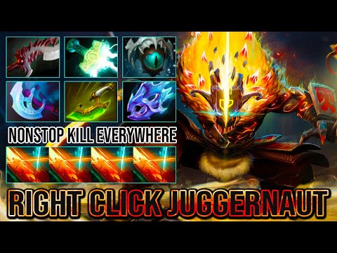 [ Juggernaut ] INSANE CARRY BUILD - RIGHT CLICK CARRY - FULL FIGHT - GAMEPLAY