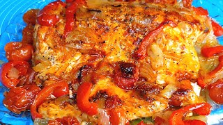 Salmon with oven-baked vegetables דג סלמון וירקות מטבח בקלי קלות ליהי קרויץ (ליהי קרויץ - מטבח בקלי קלות) - התמונה מוצגת ישירות מתוך אתר האינטרנט יוטיוב. זכויות היוצרים בתמונה שייכות ליוצרה. קישור קרדיט למקור התוכן נמצא בתוך דף הסרטון Salmon with oven-baked vegetables דג סלמון וירקות מטבח בקלי קלות ליהי קרויץ (ליהי קרויץ - מטבח בקלי קלות) - התמונה מוצגת ישירות מתוך אתר האינטרנט יוטיוב. זכויות היוצרים בתמונה שייכות ליוצרה. קישור קרדיט למקור התוכן נמצא בתוך דף הסרטון