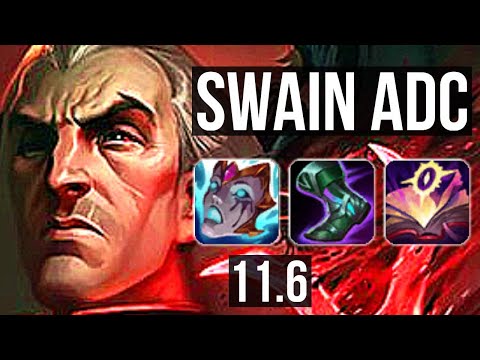 SWAIN & Senna vs SAMIRA & Sett (ADC) | 10/0/7, Legendary, 600+ games | KR Diamond | v11.6
