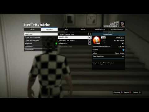 Présentation  de mon crew