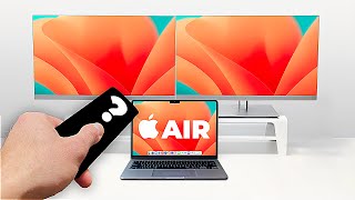 M2 MacBook Air | INSTANTLY connect 4K monitors