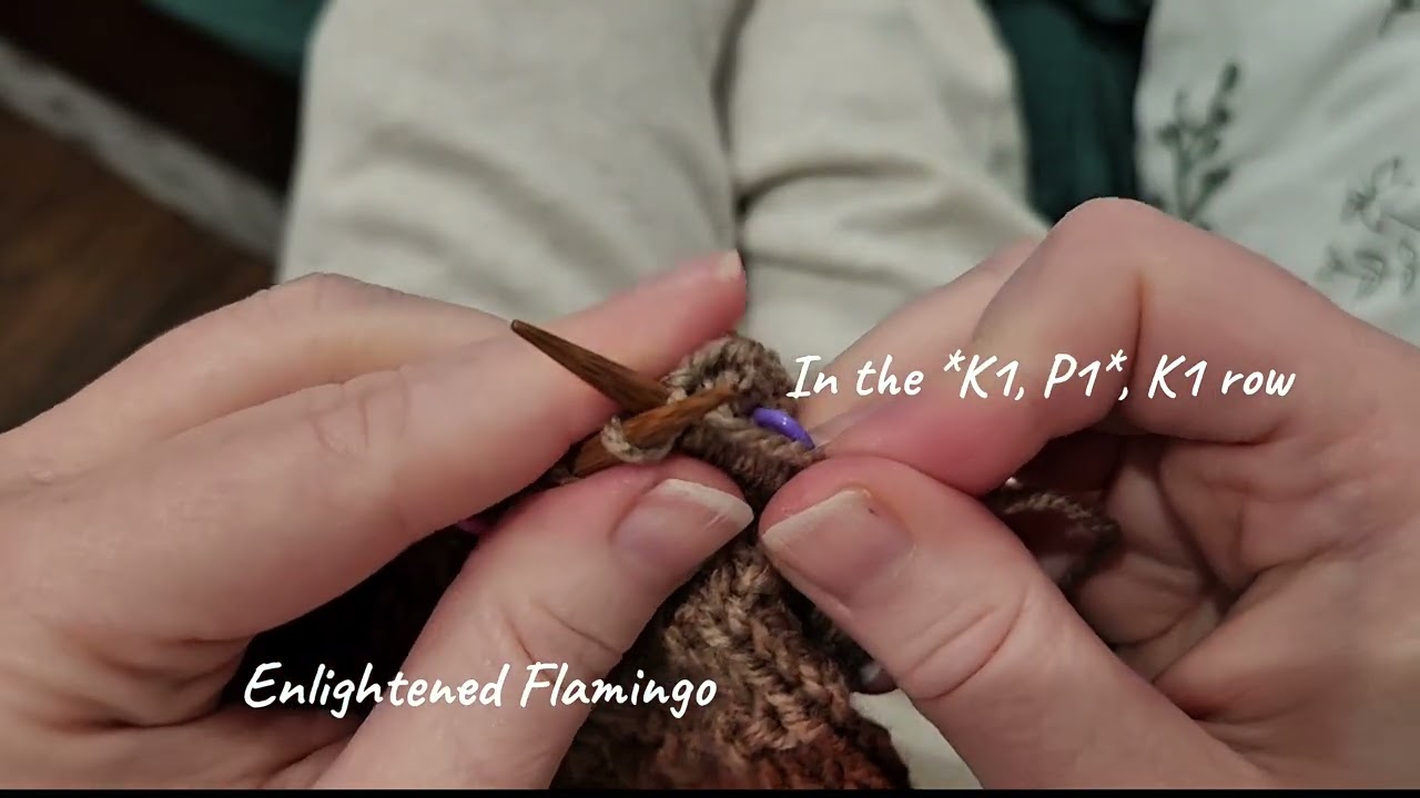 Andalusian Knit Stitch - Chill Knitting with a Noob