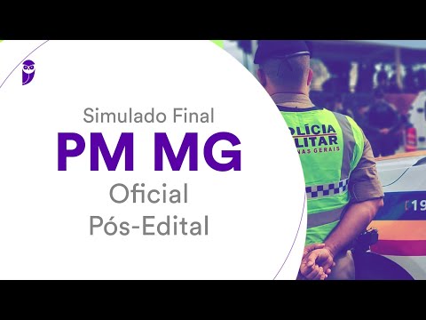 Simulado Final PM MG – Oficial – Pós-Edital – Correção