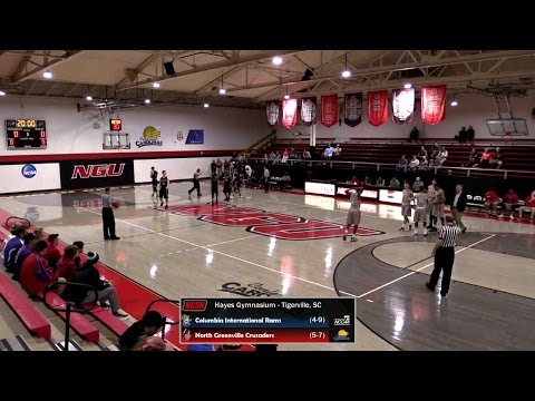 NGU Men's Basketball 2016-17 - North Greenville vs. Columbia International Highlights