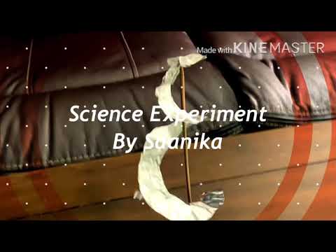 Amazing Science Experiment by Saanika!