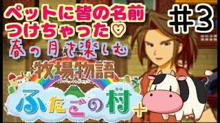 牧場物語ふたごの村＋！お花見したり羊飼ったり。まったりプレイ！
