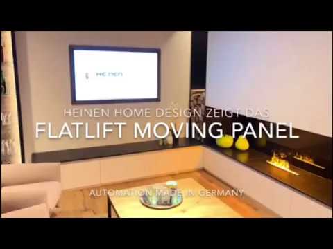 TV unsichtbar an der Wand im Wohnzimmer - mit der flexiblen TV Wohnzimmerwand zu mehr Wohnbehangen