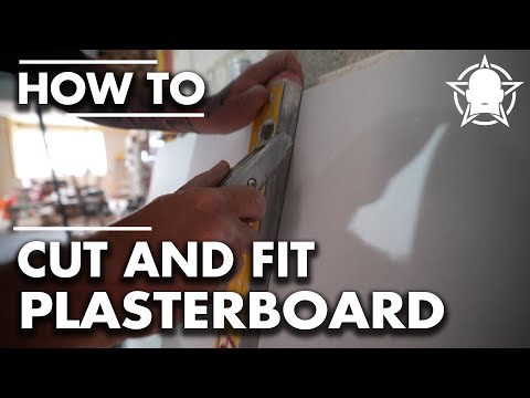 How To Cut & Fit @KnaufUKandIreland  Plasterboard
