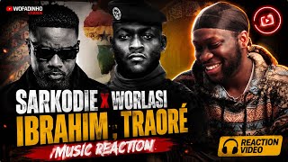 Sarkodie ft. Worlasi – Ibrahim Traoré | Music Reaction 🎤🇬🇭🔥@OfficialSarkodie @WorlasiGH 