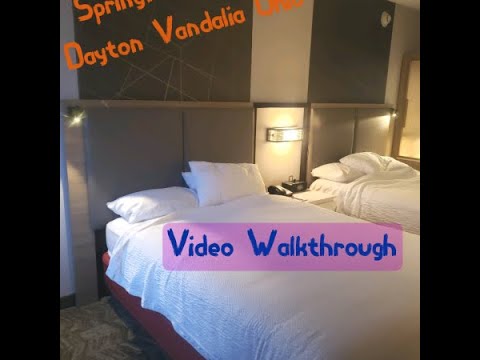 Full Hotel Tour: Walk-through of SpringHill Suites by Marriott in Dayton Vandalia, Ohio