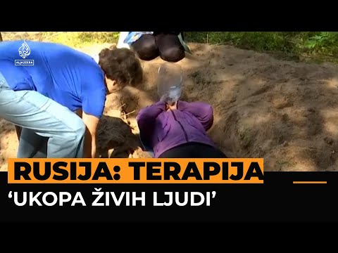 Rusi se živi zakopavaju kako bi 'smanjili stres'