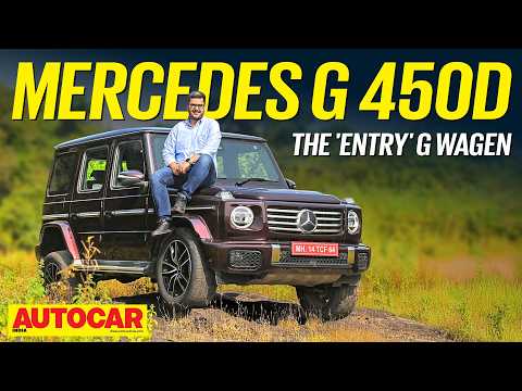 2025 Mercedes-Benz G 450d review - Diesel G Wagon back with more power | First Drive | Autocar India