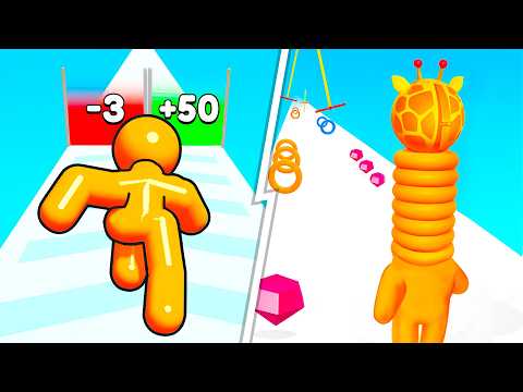 Tall Man Run VS Long Neck Run 🔥 Max Level SpeedRun Gameplay (Android,iOS) NEW UPDATE Ep 819