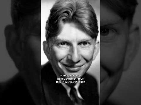 Sterling Holloway Did The Voice Of Winnie the Pooh🕊️#sterling #pooh #fy #shorts #disney #franchise