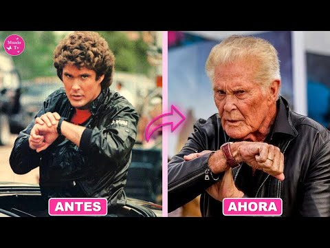 Así lucen los Personajes de la Serie "El Auto Fantástico" en 2024  -  Knight Rider Then and Now