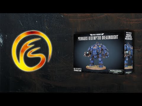 Games Workshop Primaris Redemptor Dreadnought Unboxing Warhammer 40k Firestorm Games
